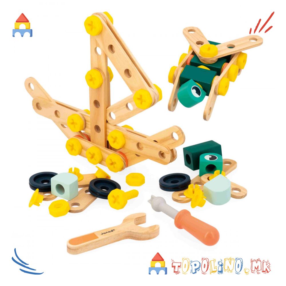 Работилница 100пар. BricoKids - Janod