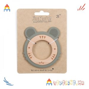 Глодалка Силикон Маче Сива 3М+ - Jungle