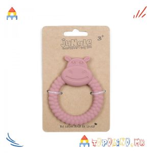 Глодалка Силикон Hippo Розе 3м+- Jungle