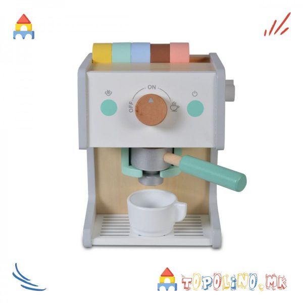 Дрвена Играчка Кафемат - Moni Toys Голем Попуст