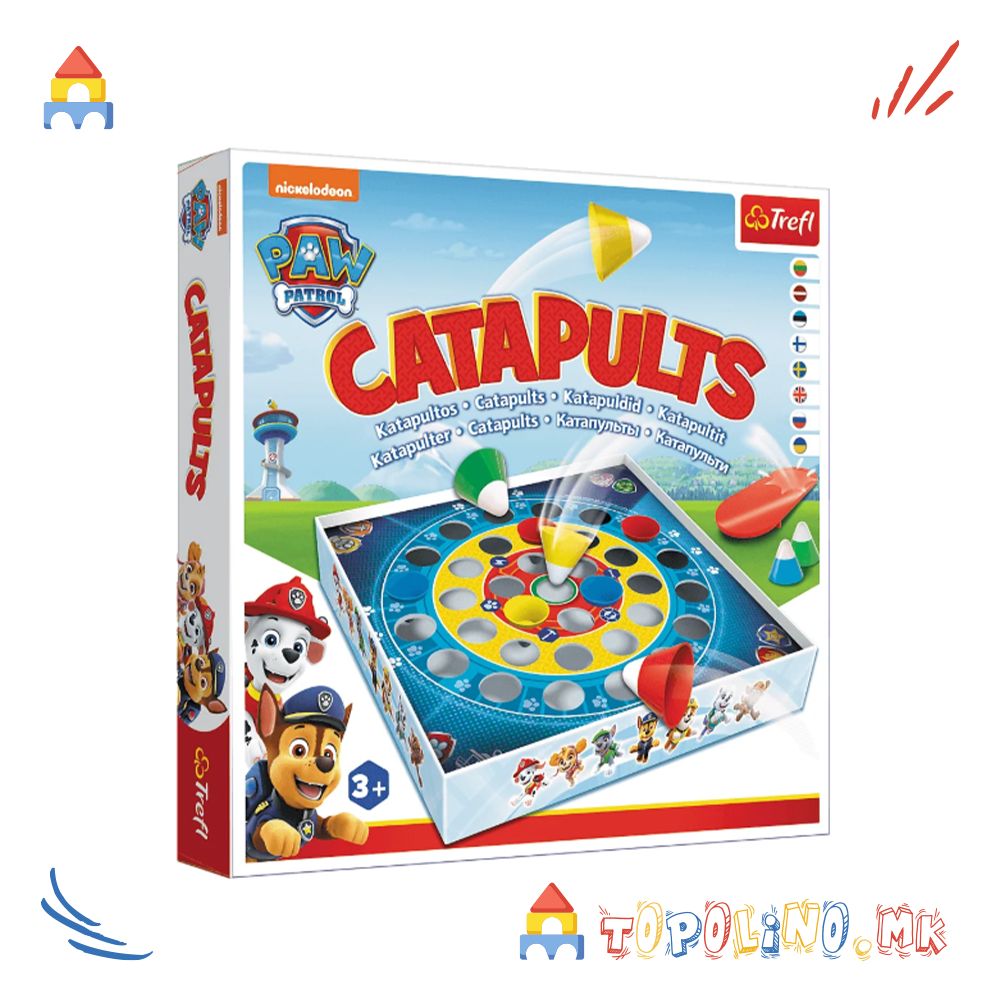 Друштвена Игра Катапулт Paw Patrol - Trefl