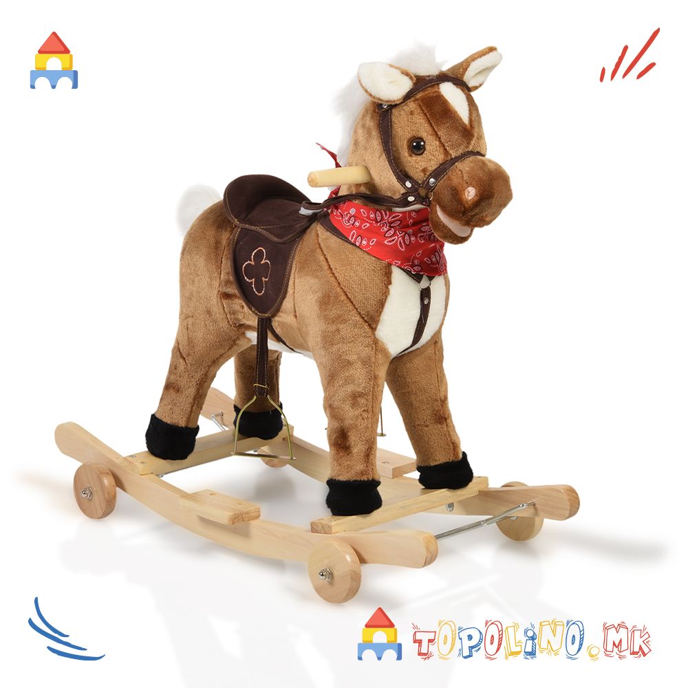 Клацкалка Коњче Chipper 2 во 1 - Moni Toys