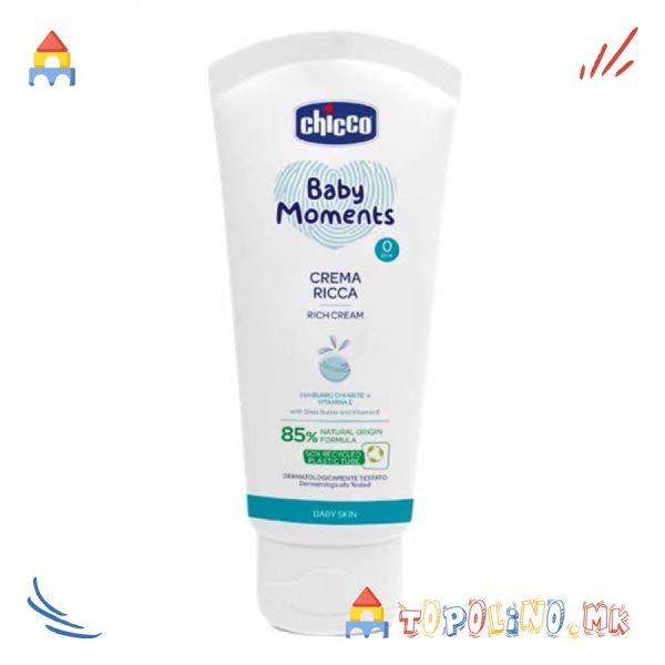 Крема Хидратантна Беби 100мл Baby Moments - Chicco
