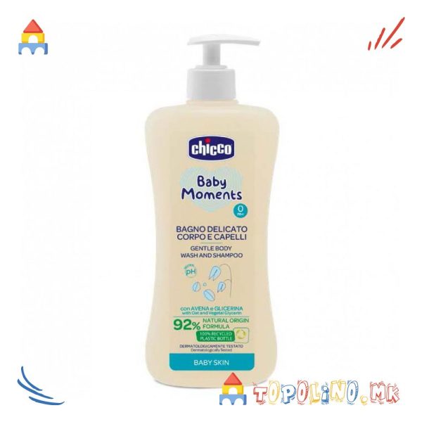 Купка Шампон 500мл Baby Moments Gentle - Chicco