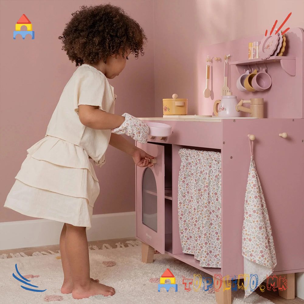 Дрвена Играчка Кујна Pink - Little Dutch