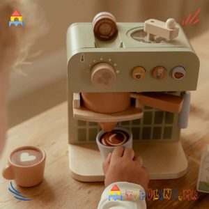 Дрвена Играчка Машина за Кафе - Little Dutch