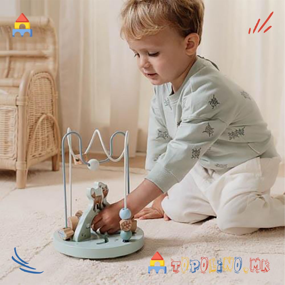 Дрвена Играчка Шумски Пријатели Сина - Little Dutch