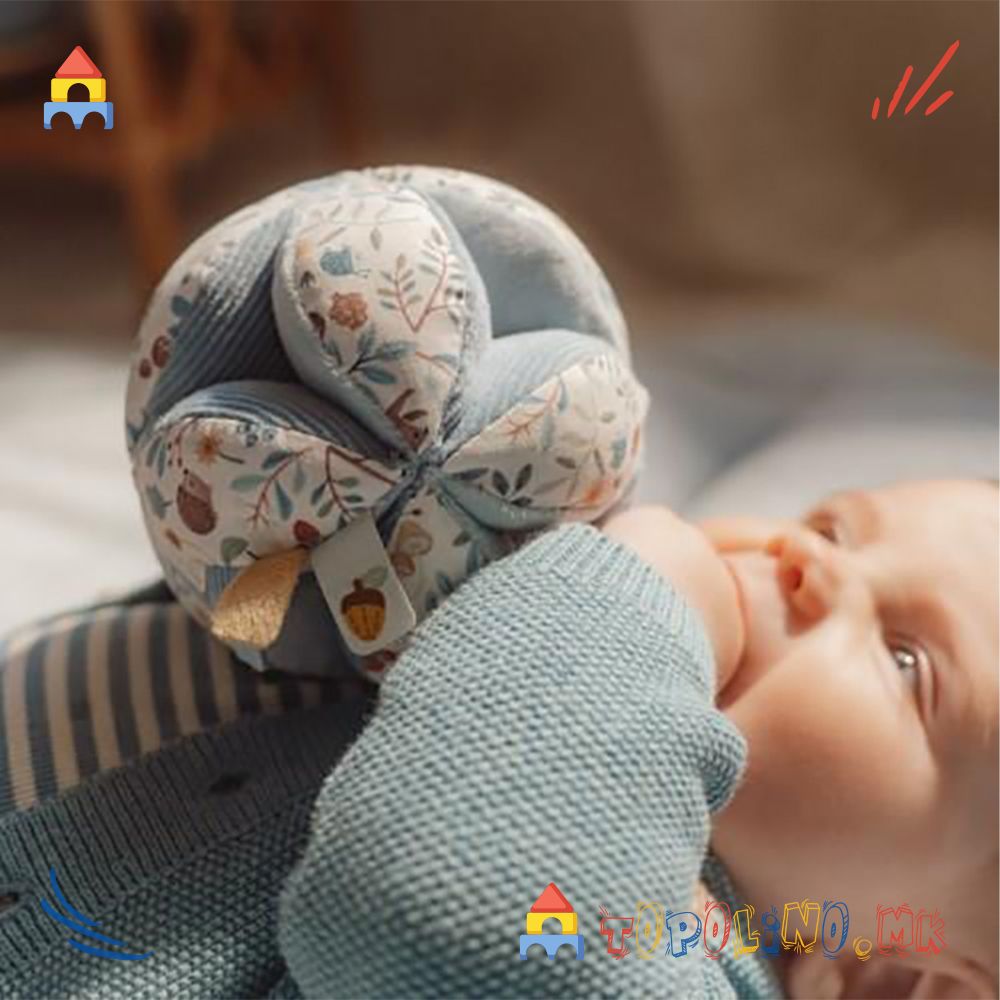 Мека Играчка Топка Шумски Пријатели - Little Dutch