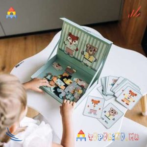 Магнетна Книга Облечи ги Животните - Free 2 Play