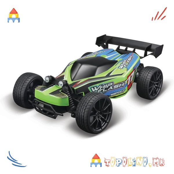 Автомобил R/C WhipFlash 2,4 GHz Зелен - Maisto