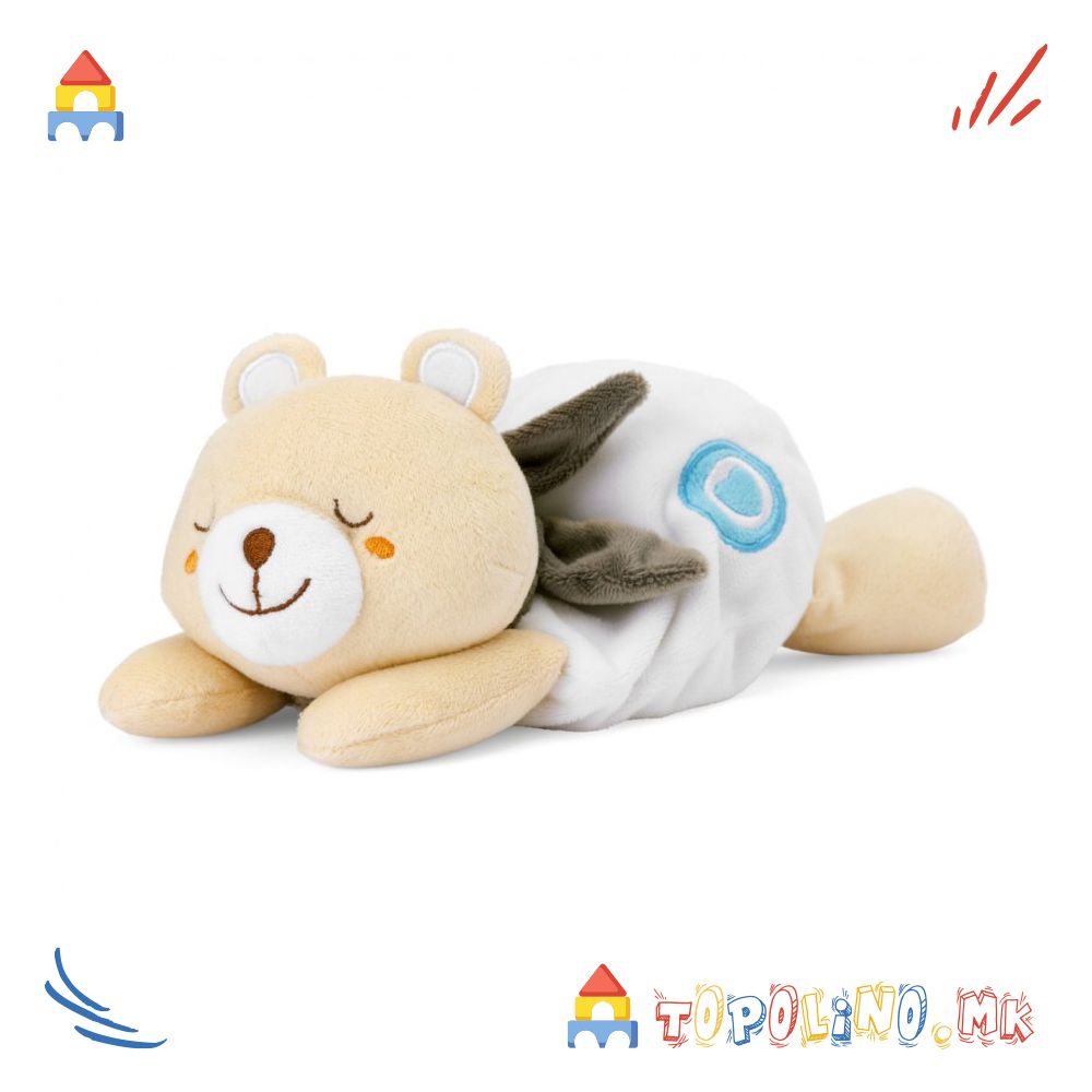 Мече за Гушкање Warm Cuddle - Chicco-Голем Попуст