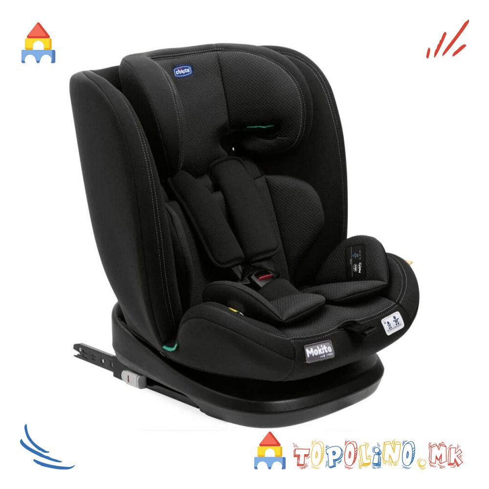 Седиште Mokita 76-150cm Black - Chicco