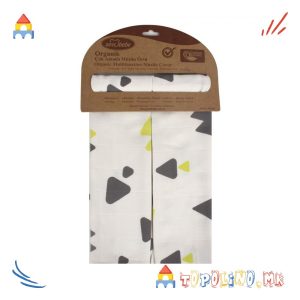Прекривка Muslin Organic Triangle 2пар - Sevi Bebe