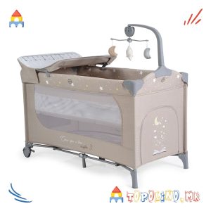 Креветче со 2 Нивоа Once Upon a Time L3 Beige - Cangaroo