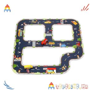 Дрвена Играчка Патека City Road - Tooky Toy