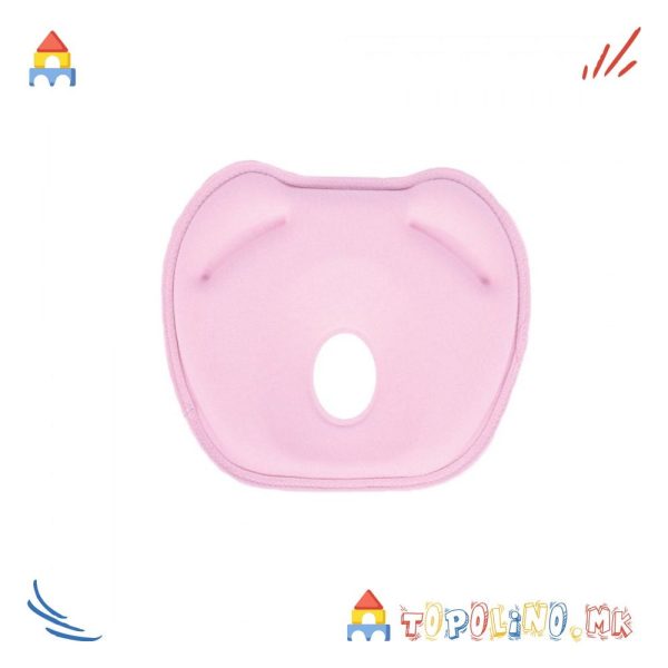 Ергономско Перниче со Дупка ECO Pink - Sevi Bebe