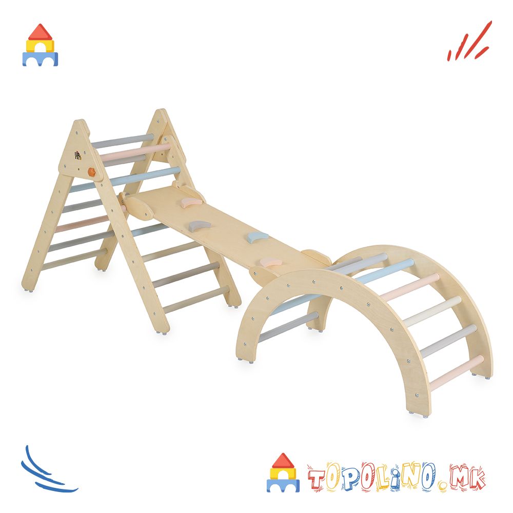 Дрвена Играчка за Качување Pickler - Moni Toys