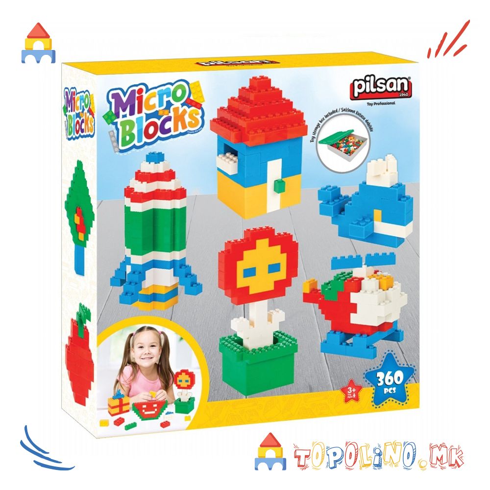 Микро Коцки 360 пар. - Pilsan