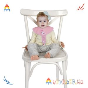 Лигавче со Држач за Лажалка Pink - Sevi Bebe