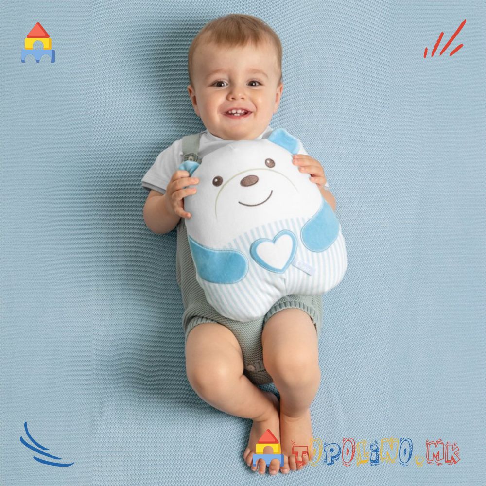 Мече за Гушкање Сино - Chicco-Голем Попуст