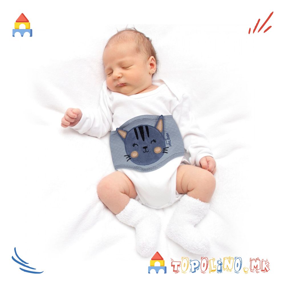 Појас Антиколик Cherry Stones Grey - Sevi Bebe