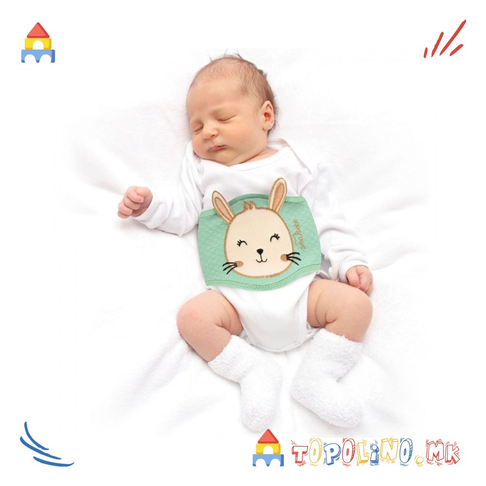 Појас Антиколик Cherry Stones Green - Sevi Bebe