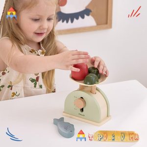 Дрвена Играчка Вага - PolarB