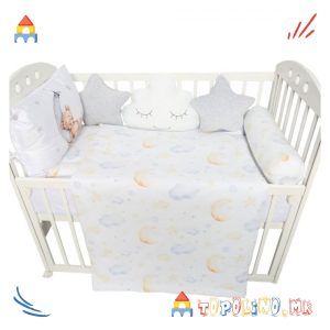 Постелнина Сонувалка Сива - Baby Textil
