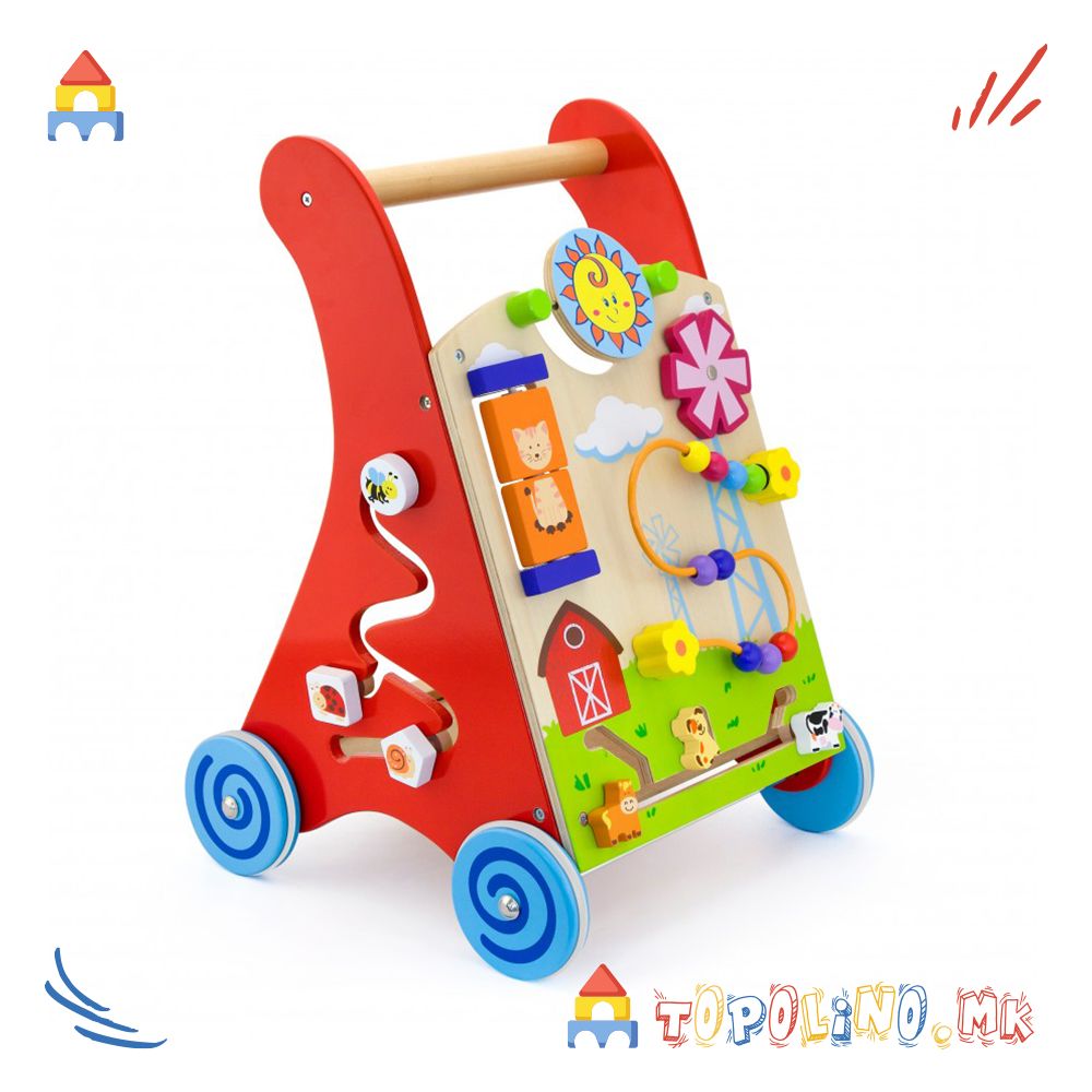 Дрвена Играчка Проодувалка Activity - Viga