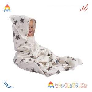 Пешкир New Grey Star - Sevi Bebe