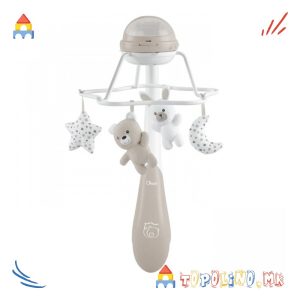 Вртелешка за Креветче Rainbow Cot Mobile Neutral - Chicco