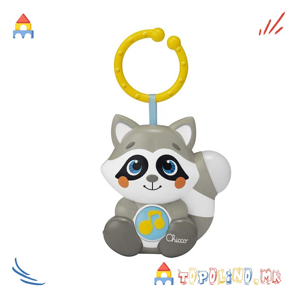 Ракун Музичка Играчка за Количка - Chicco-Голем Попуст