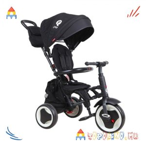 Трицикл Rito Plus S380-8 Black Link Brake - QPlay Голем Есенски Попуст