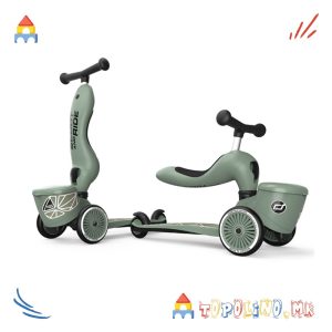 Тротинет Highwaykick 1 Lifestyle Green - Scoot & Ride Голем Есенски Попуст