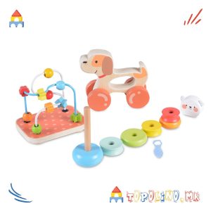 Сет Дрвени Играчки - Moni Toys