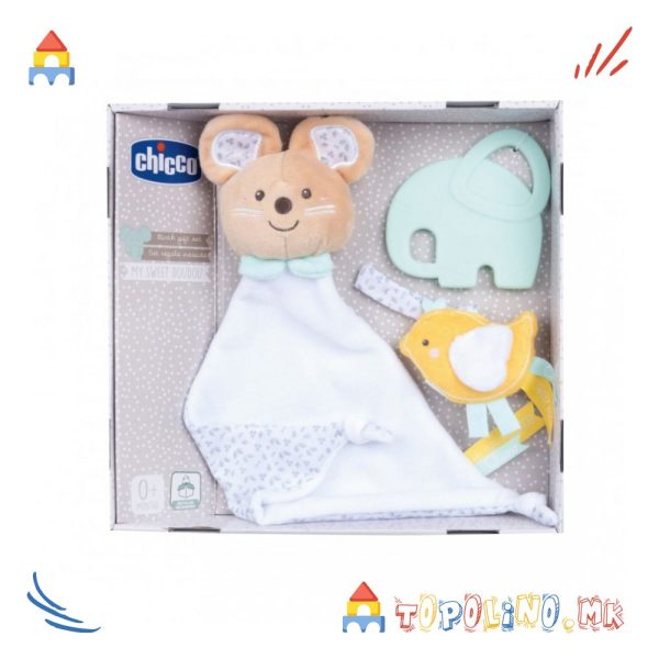Сет за Игра Глодалка Смирувалка 0м+ Chicco-Голем Попуст