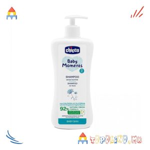 Шампон 500мл Baby Moments - Chicco