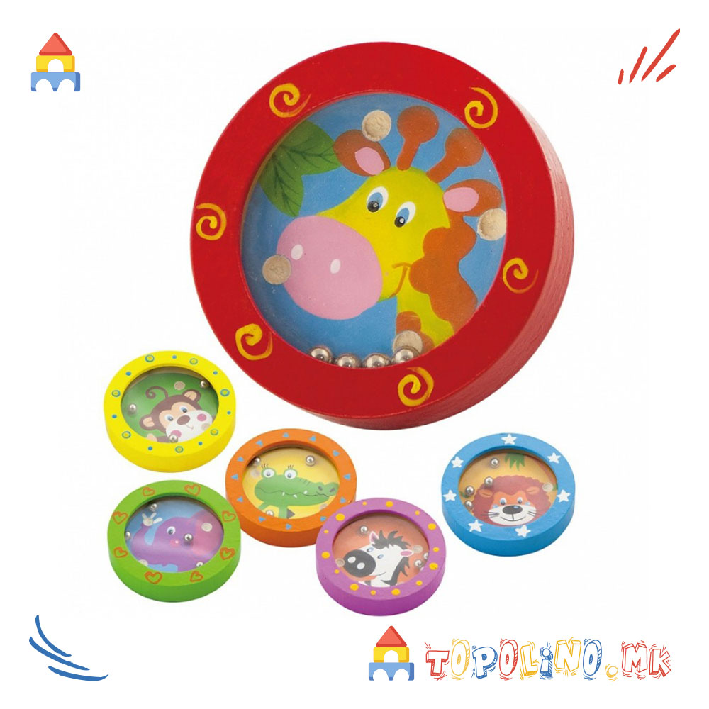 Дрвена Играчка Шарени Лавиринти - Viga