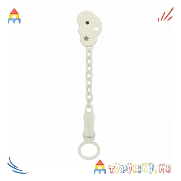 Синџирче за Лажалка Cloud Бело - Chicco