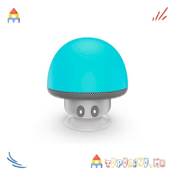 Speaker Setty Bluetooth Mushroom Blue