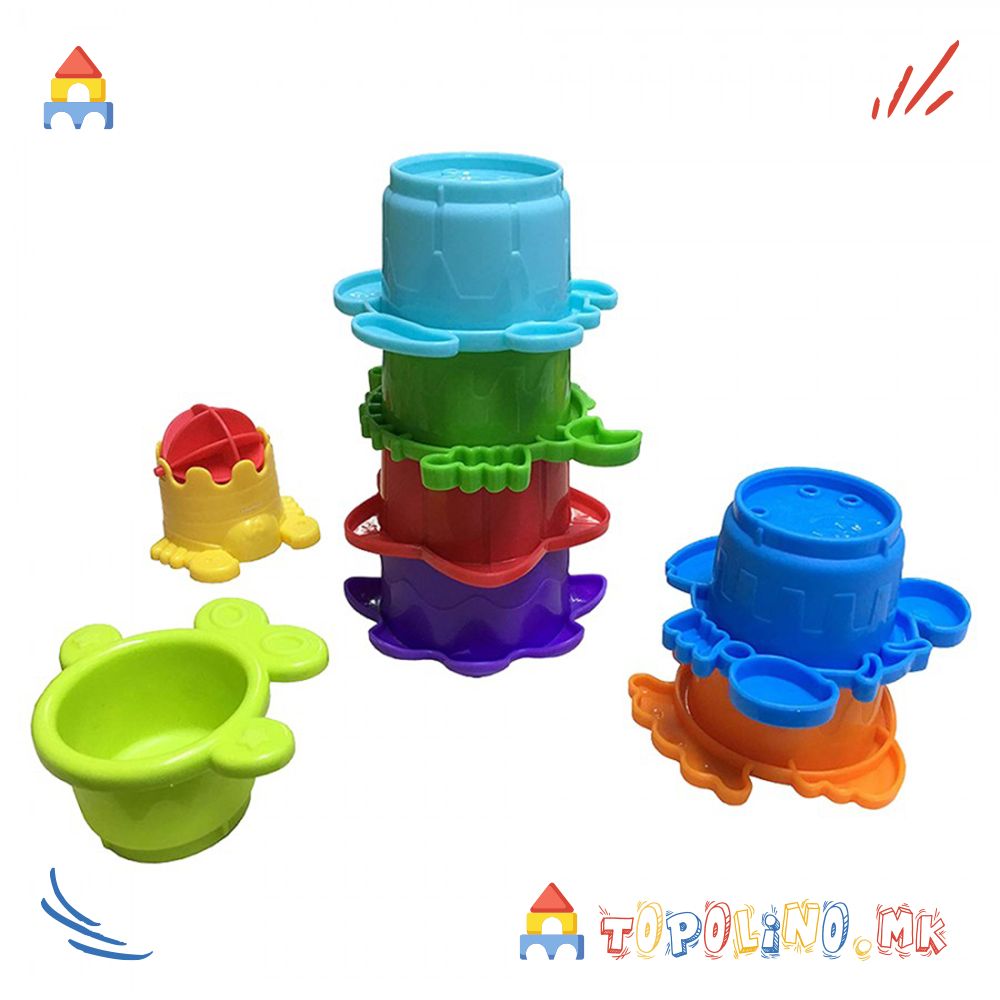 Играчка за Бањање Stack O’ Fun - Infantino