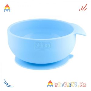 Чинија Suction Bowl Сина 6М+ Chicco