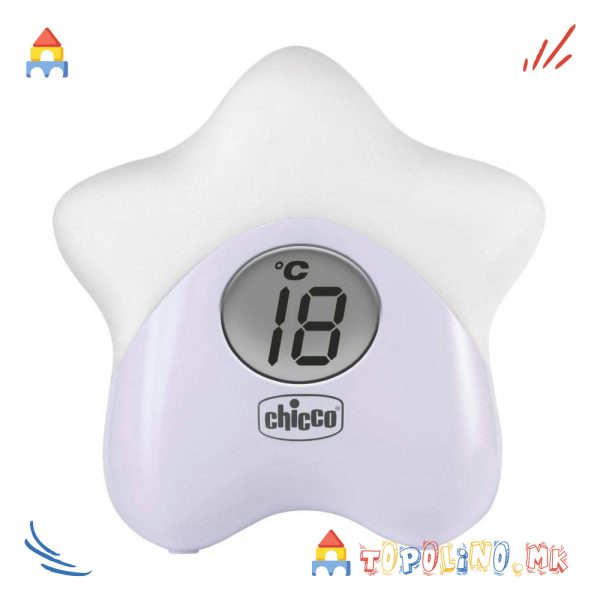Термометар Со Светло Night Light Star - Chicco