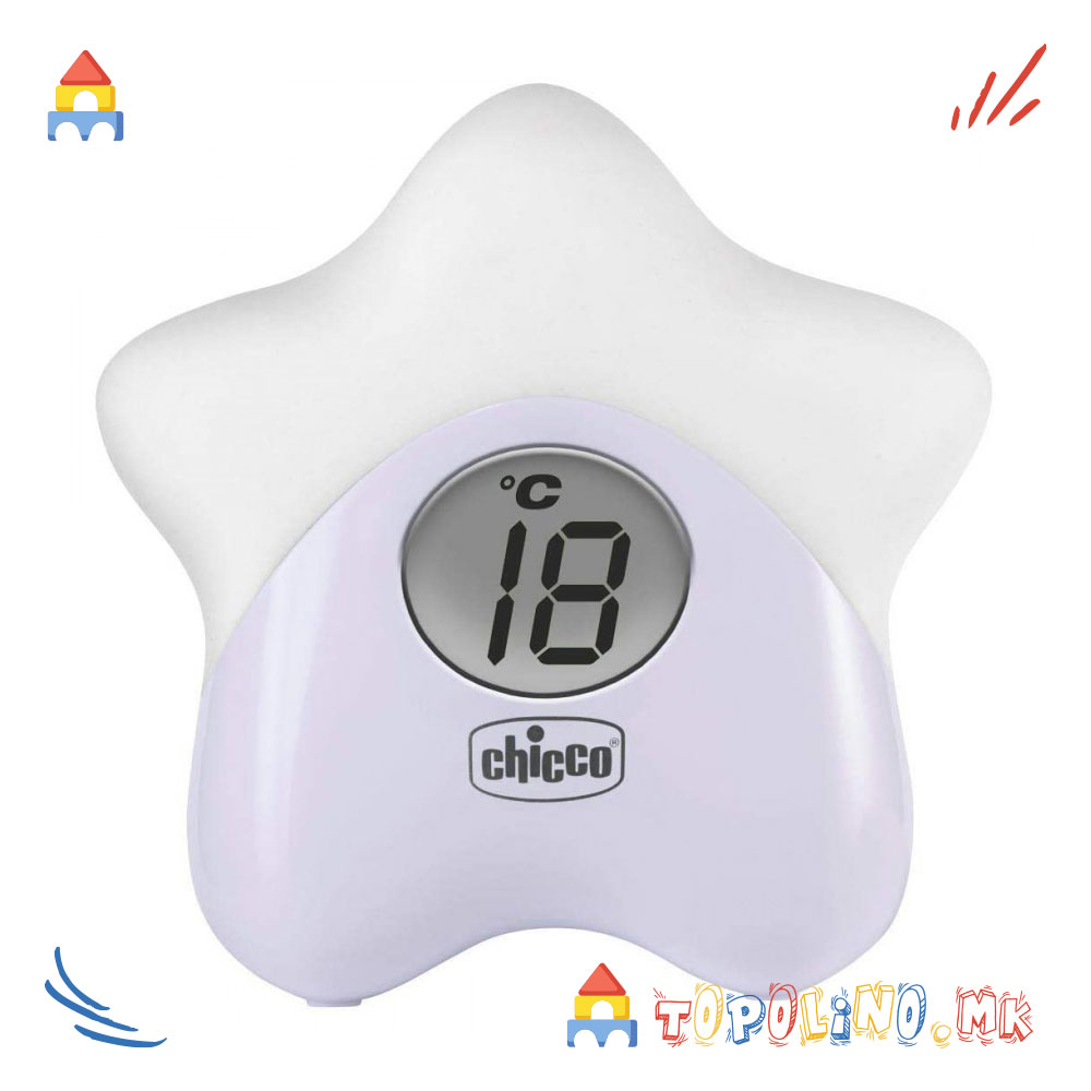 Термометар Со Светло Night Light Star - Chicco