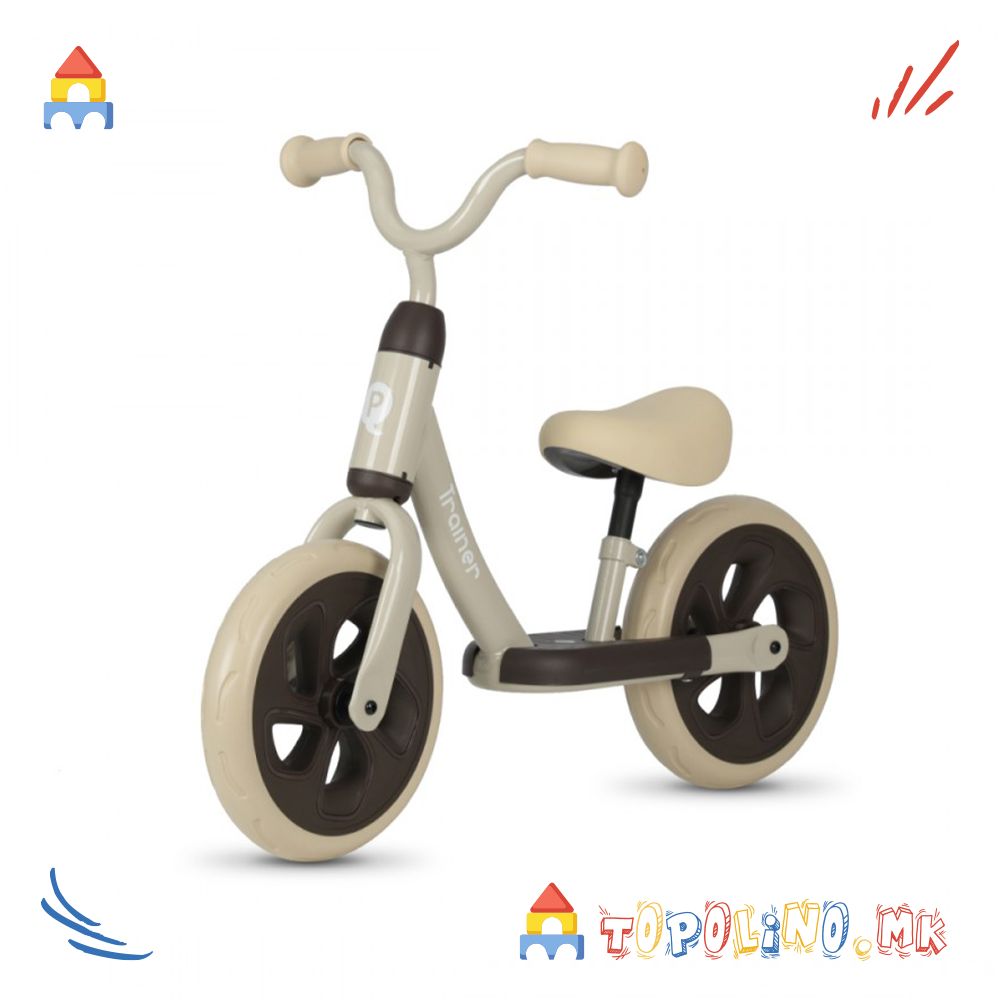 Balance Bike Trainer Beige - QPlay