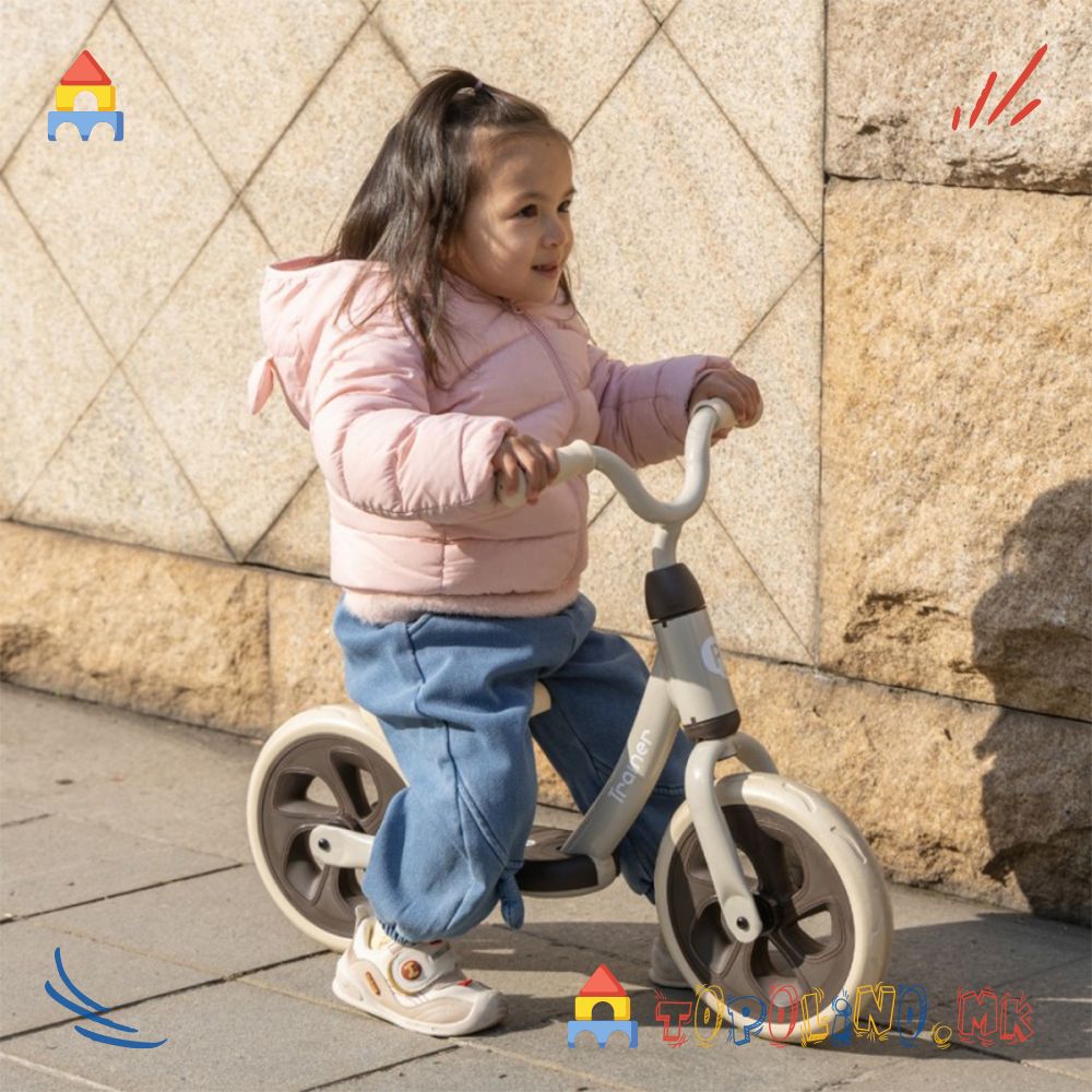 Balance Bike Trainer Beige - QPlay