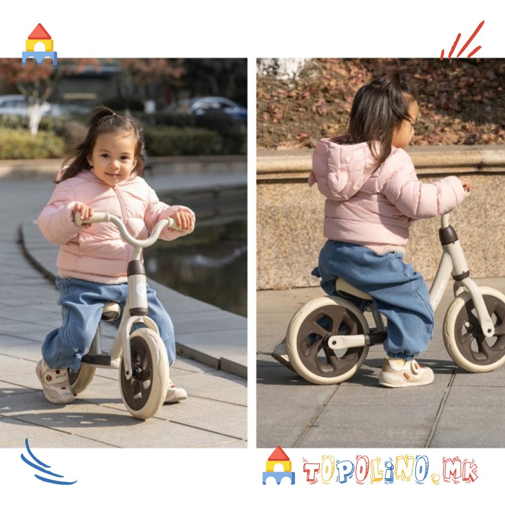 Balance Bike Trainer Beige - QPlay
