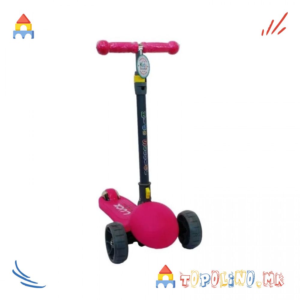 Тротинет Maxi Massk023 Pink Голем Есенски Попуст