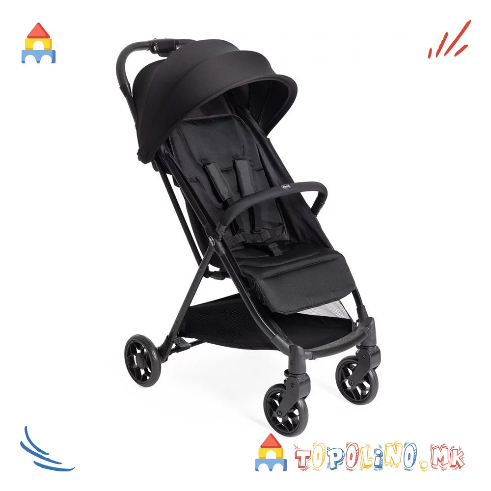 Количка Urbino Black 0м+ - Chicco