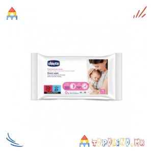 Влажни Марамици За Гради 72Пар. - Chicco